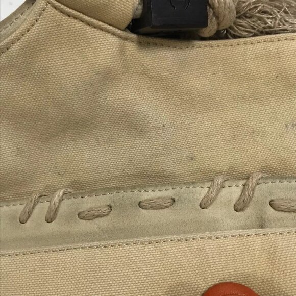 CHANEL CC Mark Clover Flower fish bag net bag Tote Bag Shoulder Bag Canvas Beige - Picture 16 of 16